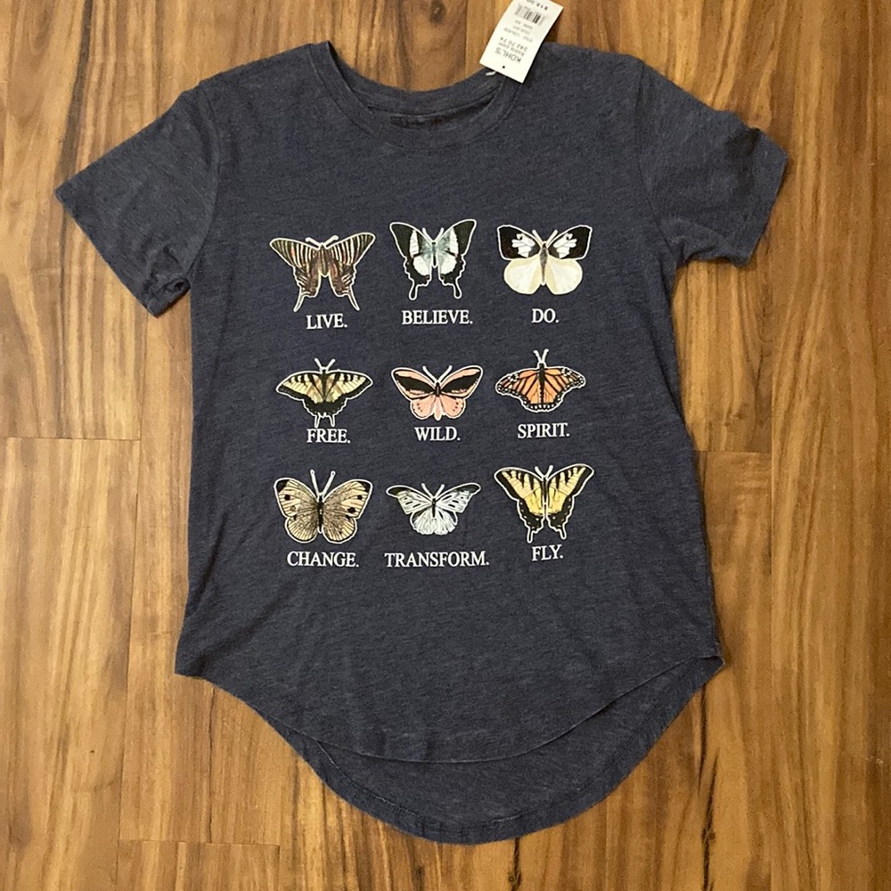 Junior XS butterfly shirt